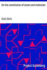 On the constitution of atoms and molecules cover