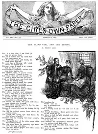 The Girl's Own Paper, vol. VIII., no. 377, March 19, 1887 — Various cover