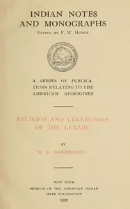 Religion and ceremonies of the Lenape cover