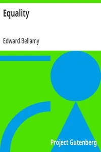 Equality — Edward Bellamy cover