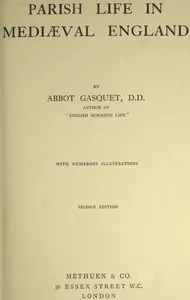 Parish life in mediæval England cover