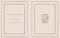Little Frank and other tales : $b Chiefly in words of one syllable — Anonymous cover