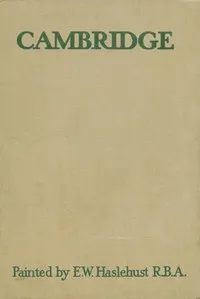 Cambridge — Noel Barwell cover