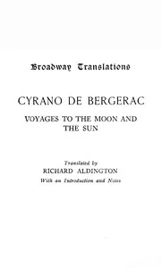 Voyages to the Moon and the Sun — Cyrano de Bergerac cover