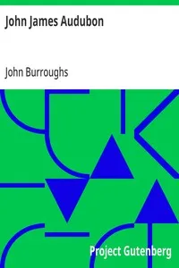 John James Audubon — John Burroughs cover