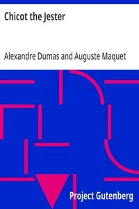 Chicot the Jester — Alexandre Dumas cover