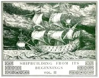 Shipbuilding from its beginnings. Vol. 3 (of 3) cover