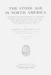 The stone age in North America, vol. 2 of 2 cover