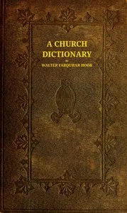 A church dictionary cover