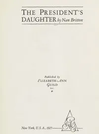 The president's daughter cover
