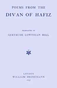 Poems from the Divan of Hafiz cover