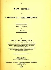 A new system of chemical philosophy, Volume 2, Part 1 — John Dalton cover