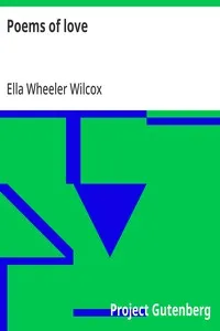 Poems of love — Ella Wheeler Wilcox cover