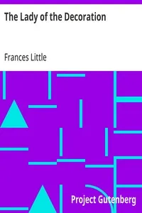The Lady of the Decoration — Frances Little cover