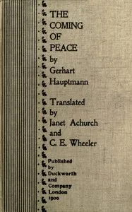 The coming of peace (A family catastrophe) cover