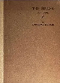 The sirens : $b An ode — Laurence Binyon cover