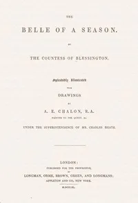 The belle of a season — Marguerite, Countess of Blessington cover