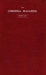 The Cornhill Magazine (Vol. IV, No. 2, August 1861) cover
