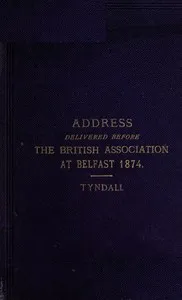 Address delivered before the British Association assembled at Belfast cover