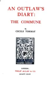 An outlaw's diary: the Commune cover