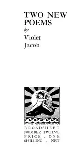 Two new poems: Rohallion; the little dragon — Violet Jacob cover