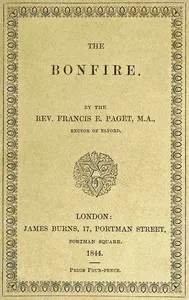 The bonfire — Francis Edward Paget cover