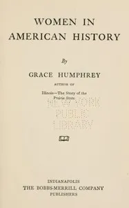 Women in American history — Grace Humphrey cover