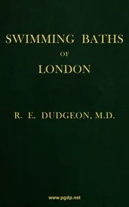 The swimming baths of London — R. E. (Robert Ellis) Dudgeon cover