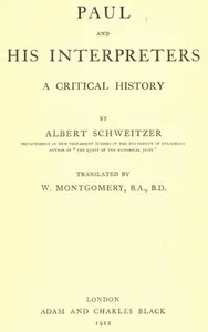 Paul and his interpreters: A critical history cover