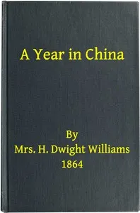 A year in China: and a narrative of capture and imprisonment, when homeward bound, on board the rebel pirate Florida — Martha Noyes Williams cover