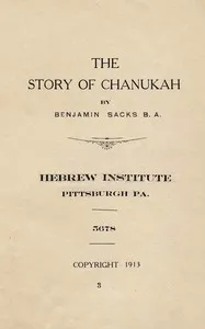 The story of Chanukah cover