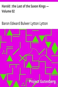 Harold : the Last of the Saxon Kings — Volume 02 cover
