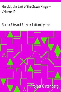 Harold : the Last of the Saxon Kings — Volume 10 cover