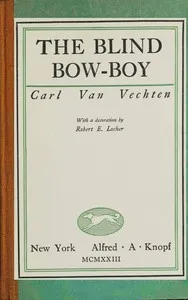 The blind bow-boy — Carl Van Vechten cover