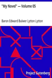 "My Novel" — Volume 05 — Edward Bulwer Lytton, Baron Lytton cover