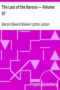 The Last of the Barons — Volume 07 cover