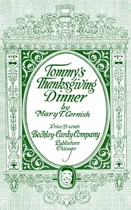 Tommy's Thanksgiving dinner: a play for small actors — Mary Taylor Cornish cover