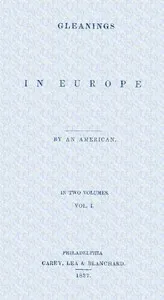 Gleanings in Europe : $b France, vol. 1 of 2 — James Fenimore Cooper cover