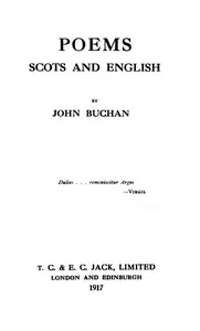Poems, Scots and English — John Buchan cover