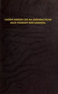 Caoidh airson cor na Gaidhealtachd agus fogradh nan Gaidheal — Duncan, of Edinburgh Stewart cover