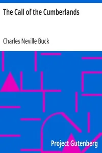 The Call of the Cumberlands — Charles Neville Buck cover