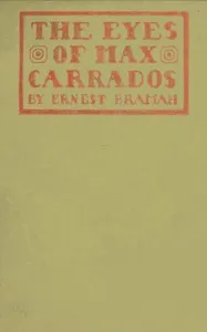 The eyes of Max Carrados cover