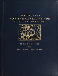 Primitive art — Franz Boas cover