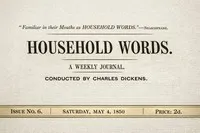 Household words, No. 6, May 4, 1850 : $b A weekly journal — Anonymous cover