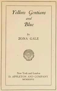 Yellow gentians and blue cover