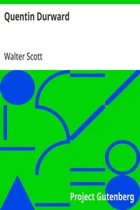 Quentin Durward — Walter Scott cover