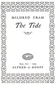 The tide — Mildred Cram cover