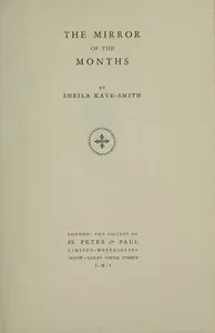 The mirror of the months — Sheila Kaye-Smith cover