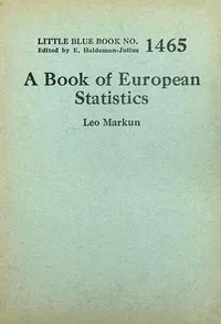 A book of European statistics cover