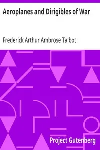 Aeroplanes and Dirigibles of War — Frederick Arthur Ambrose Talbot cover